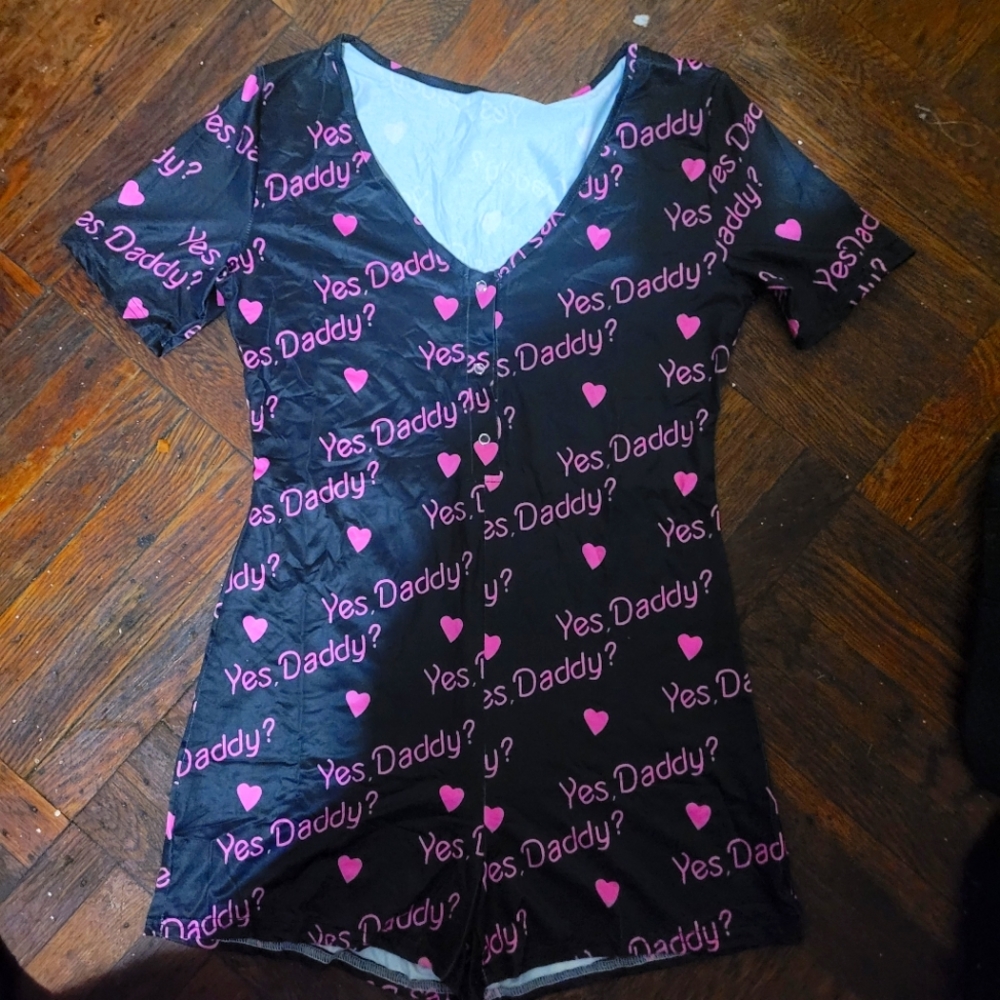 Yes daddy romper